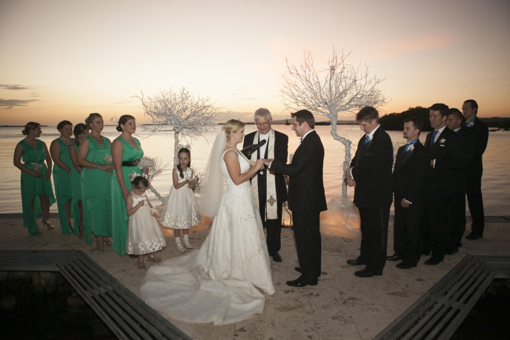 Elegant Waterfront Wedding Ceremony | The Majestic Vision Wedding Planning | Villas Mar Azure in Ponce, PR | www.themajesticvision.com | Shay Cochrane Photography