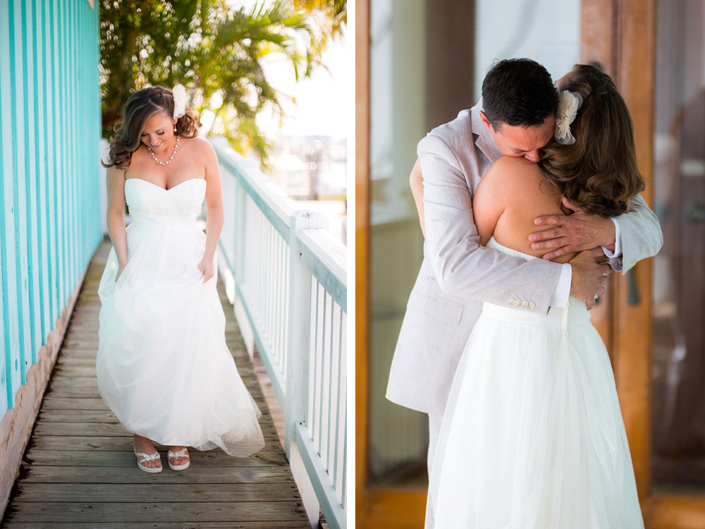 Emotional First Look | The Majestic Vision Wedding Planning | Palm Beach Shores Community Center in Palm Beach, FL | www.themajesticvision.com | Chris Kruger Photography