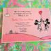 Pink and Green Disney Side Party Invitation in Palm Beach, FL thumbnail