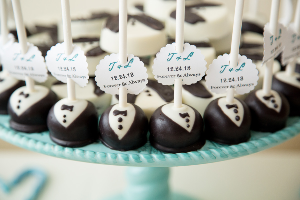 Fun Dessert Display with Cake Pops | The Majestic Vision Wedding Planning | Hilton Singer Island in Palm Beach, FL | www.themajesticvision.com | Michael Sterling Photography