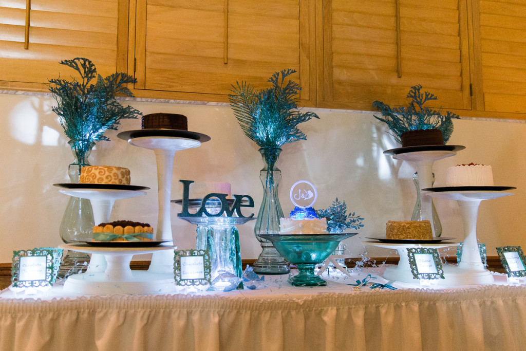 Elegant Dessert Display | The Majestic Vision Wedding Planning | Sailfish Marina in Palm Beach, FL | www.themajesticvision.com | Chris Kruger Photography