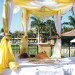 Yellow and White Mundap for Indian Wedding Ceremony at PGA National in Palm Beach, FL thumbnail