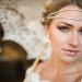 Stunning Bride with Jaxie Bridal Headband at Anodyne Coffee in Milwaukee, WI thumbnail