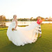 Bride and Bridesmaid About to Walk Down the Aisle at Breakers West in Palm Beach, FL thumbnail