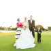 Modern and Elegant Bridal Party Portrait on Golf Course at Breakers West in Palm Beach, FL thumbnail