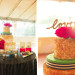 Kate Spade Inspired Modern and Elegant Wedding Cake with Gold Glitter at Breakers West in Palm Beach, FL thumbnail