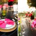 Kate Spade Inspired Modern and Elegant Pink, Gold and Black Glitter Wedding Tablescape at Breakers West in Palm Beach, FL thumbnail