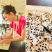 Kate Spade Inspired Modern and Elegant Domino Guest Book at Breakers West in Palm Beach, FL thumbnail
