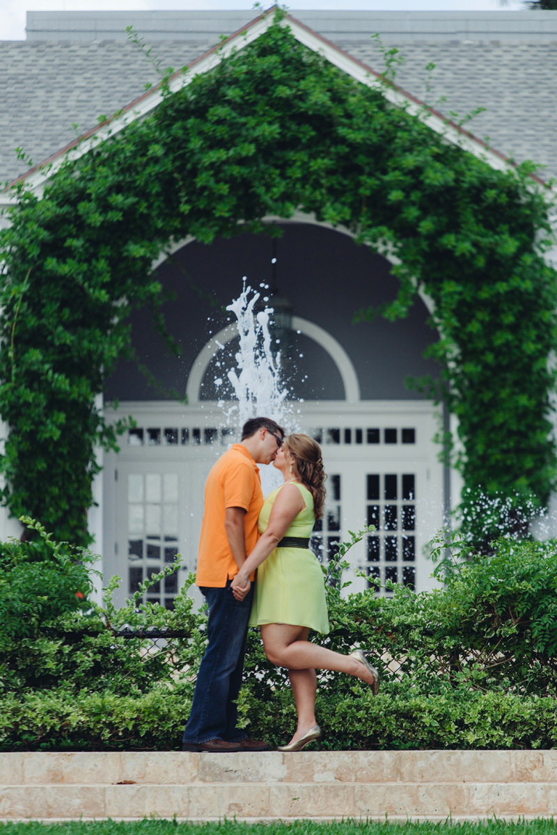 Beautiful Orange and Yellow Engagement Session | The Majestic Vision Wedding Planning | Royal Poinciana Chapel in Palm Beach, FL | www.themajesticvision.com | Robert Madrid Photography