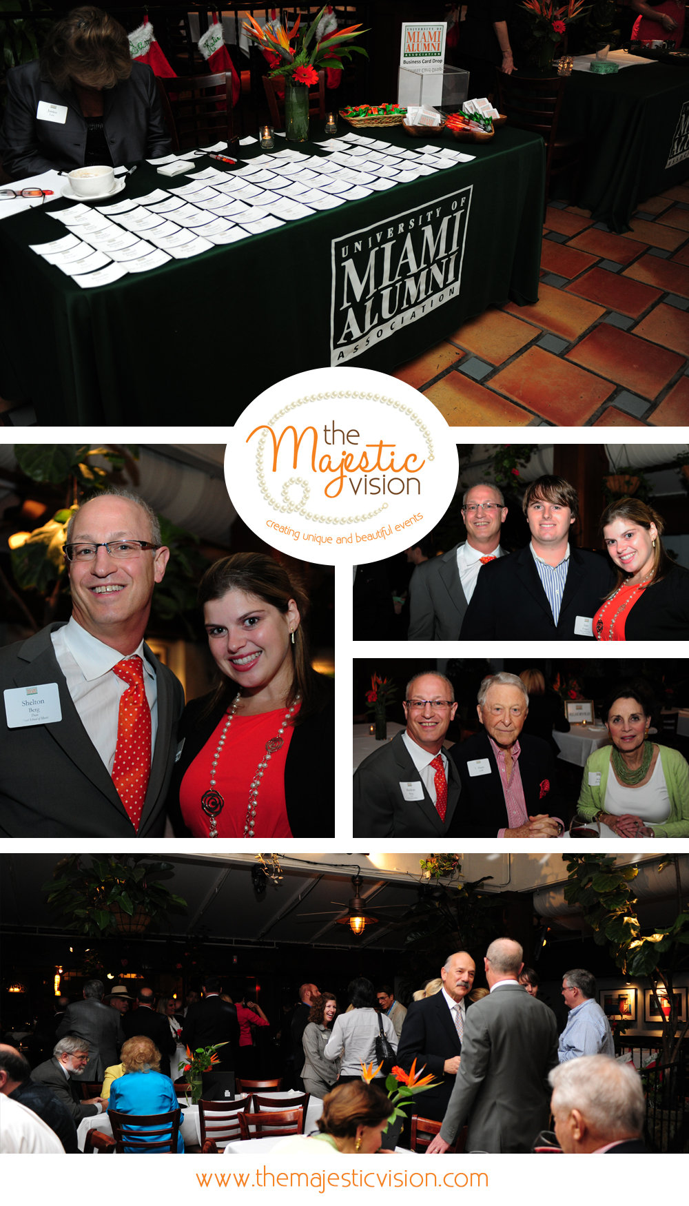 University of Miami Holiday Party with Dean Shelly Berg | The Majestic Vision Wedding Planning | Nick and Johnnie's in Palm Beach, FL | www.themajesticvision.com | Emily Allongo Photography